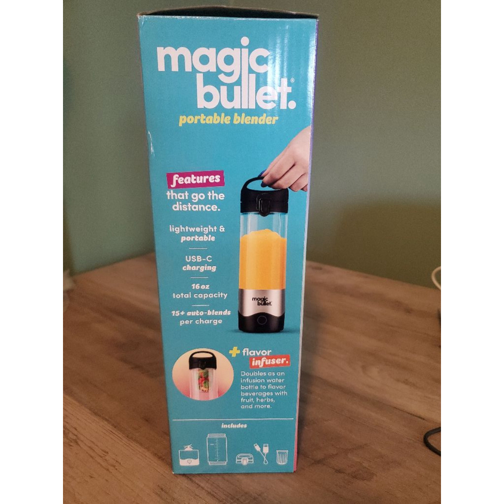 Magic Bullet Portable Blender - Silver & Black - One Size - Picture 2 of 4